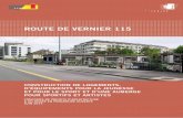 ROUTE DE VERNIER 115 - ville-geneve.ch · Dans la commune de Vernier, la Ville de Genève souhaite construire, le long la route de Vernier, deux bâtiments de logements sociaux, une