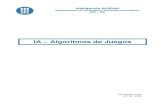 IA Algoritmos Juegos - cs.upc. bejar/ia/material/trabajos/Algoritmos_   3 1. Introducci³n