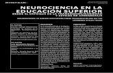 NEUROCIENCIA EN LA EDUCACIÓN SUPERIORinvestigar.cimogsys.com/Articulos_edicion/3 Neurociencia en la... · 21 neurociencia en la educaciÓn superior desde el enfoque de la transdisciplinariedad