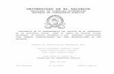 UNIVERSIDAD DE EL SALVADOR · 2017-02-19 · 1.5.3 Código de Ética del Contador. (IFAC) ... 1.6.1 Instituto Mexicano de Contadores Públicos. (IMCP) 36 ... 2.3 Métodos e Instrumentos