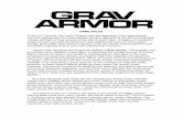 GAME RULES Grav Armor. - brainiac.comdwarfstar.brainiac.com/gravarmor/gravarmor_rules.pdf · 2 Introduction Grav Armor is a game of tactical combat between small groups of ground-
