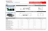 1 TENAX V SERIES - powergenaustralia.com.au · IP 21 Air Volume Volume d’air Volumen de aire Volume d’aria 50 Hz 54 m3/min 60 Hz 64,8 m3/min Standard AVR model Modèle AVR standard