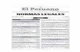 Publicacion Oficial - Diario Oficial El Peruano · Público, aprobado mediante el Decreto Supremo Nº 005- 90-PCM; la Ley Nº 27619, Ley que regula la autorización de viajes al exterior