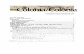 Colonia/Colônia - University of North Floridaclayton.mccarl/lc/Colonia_2-2.pdf · About the Colonial Section of LASA and Colonia/Colônia ... Maestros del Departamento de Humanidades