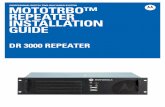 MOTOTRBO Repeater Installation Guide (Multi-lingual) · professional digital two-way radio system mototrbo™ repeater installation guide dr 3000 repeater