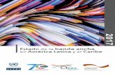 2017 banda ancha Amrica Latina Caribe · 10 La penetración de Internet varía sensiblemente según las características sociodemográficas de los países. En el gráfico 3, se muestra