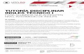 TUTORÍA DISCIPLINAR INGLES TÉCNICO I - Secretaría de ...siga.frba.utn.edu.ar/up/docs/TUTORIA-INGLES 2017.pdf · MARCO COMÚN EUROPEO DE REFERENCIA (CEFR)* First Certificate in