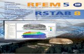 RFEM 5 / RSTAB 8 - Dlubal Software GmbH · Creación automática de combinaciones según las expresiones de ... Impresión manual o automática de gráficos en el informe Informe