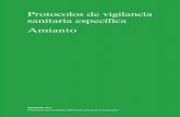 Protocolos de vigilancia sanitaria específica Amianto · Protocolos de vigilancia. sanitaria específica Amianto . SANIDAD 2013 . ... Vertederos autorizados para residuos de amianto.