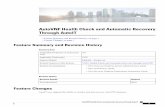 AutoVNF Health Check and Automatic Recovery Through AutoIT · AutoVNFHealthCheckandAutomaticRecovery ThroughAutoIT •FeatureSummaryandRevisionHistory,onpage1 •FeatureChanges,onpage1