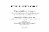 Antietam School District and Exeter Township School ... · FULL REPORT Feasibility Study For a Combined School District Submitted to the Board of Directors of Antietam School District