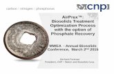 AirPrexâ„¢: Biosolids Treatment Optimization Process Biosolids Treatment...  CNP-Technology Water