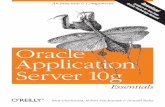 Oracle Application Server10g · tors and manages all Oracle Application Server components, with the exception of the following: • The repository database, if used • The listener