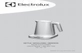 KETTLE / BouiLLoirE / HErvidor - Electroluxmanuals.electroluxappliances.com/prodinfo_pdf/Edison/900523632-UM... · To protect against electrical shock, do not immerse cord, plugs,
