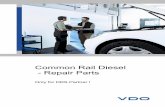 Common Rail Diesel - Repair Parts€¦ · Content 2 Content Overview – Diesel System 1 Content 2 Overview - Repair Parts 3 Tools 8 DW10TD - Repair Parts 10 Repair Parts 10 Repair