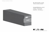 Eaton 5S User's Guide (LCD Models) - lit.powerware.comlit.powerware.com/ll_download.asp?file=Eaton 5S 120V User Manual... · 2 614-06818-01 2 3 1 4 EATON 5S Packaging Quick start