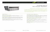 Integrated Flyer - 082407 Integrated System.pdf · The Eltek Valere Integrated DC Power System provides an industry-leading DC power system optimized for the demanding power needs