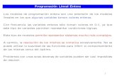 Programaci´on Lineal Entera - est.uc3m.es .Programaci´on Lineal Entera Los modelos de programacion