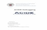 ACIDE Debugging - E-Prints Complutenseeprints.ucm.es/26504/1/Acide Debugging.pdf · DES es una implementación basada en Prolog de un Sistema de bases de datos deductivas. ... palabras