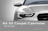 A5 S5 Coupé | Cabriolet - Audi Middle East > Audi …€¦ · Page Fascination 4 Audi A5 Coupé 32 Audi A5 Cabriolet 20 Audi S5 Coupé 44 Audi S5 Cabriolet Technology 56 Audi ultra