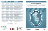 Fenómeno El Niño - Biblioteca Virtual en Gestión del ...bvpad.indeci.gob.pe/doc/folletos/2014/Fenomeno_nino.pdf · Características y efectos del Fenómeno “El Niño" Los fenómenos