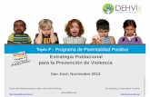 Programa de Parentalidad Positiva - dds.cepal.orgdds.cepal.org/proteccionsocial/pacto-social/2013-11-seminario... · - Actividades estimulantes y ... habilidades parentales es efectivo