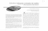 Estudos culturais e estudos de mídia - casperlibero.edu.br · ção aproveitou a importância que a tele- ... Representação é central para o processo ... ma de um mapa conceitual