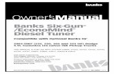 Banks Six-Gun /EconoMind Diesel Tuner · 5.9L Cummins (24-valve) ISB Pickup Trucks THIS MANUAL IS FOR USE WITH SYSTEM 63808, 61022, 63723, 63725, 63793, 63795, 63797, 63807, 63809,