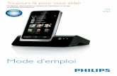 S10/S10A French user manual - Support location selector · le monde de Philips ! Le Philips S10/S10A, grâce à MobileLink, vous permet de passer et de recevoir tous les appels -