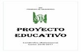 Proyecto - iestierrasdeabadengo.centros.educa.jcyl.esiestierrasdeabadengo.centros.educa.jcyl.es/sitio/upload/Proyecto... · * Modificación del proyecto educativo. 20 VII. COMPROMISO