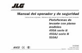 Manual del operador y de seguridad - .Manual del operador y de seguridad ANSI ® Instrucciones originales