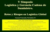 V Simposio Logística y Gerencia Cadena de Suministro.alv-logistica.org/docs/VSimposioMurillo.pdf · actividades industriales y comerciales además del turismo Chile Almacenamiento