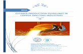 CLEANER PRODUCTION GUIDELINES IN COPPER SMELTING INDUSTRIESgcpcenvis.nic.in/Manuals_Guideline/Copper_Smelting_Industires.pdf · CLEANER PRODUCTION GUIDELINES IN COPPER SMELTING INDUSTRIES