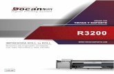 Docan R3200 - ES · El sistema de refrigeración de agua a temperatura constante evita que los soportes de impresión, tanto el papel cómo el vinilo, sean arrugados o estropeados.