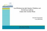 La Eficiencia del Gasto Público en América Latina: Caso de ... · ProblemasProblemas dde ineficiencia ineficiencia porpor ... • Consejo Nacional de Ciencia y Tecnología ... •