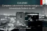 CLN-UFABC Complexo Laboratorial Nanotecnológico …nano.ufabc.edu.br/wp-content/uploads/2016/10/Apresentacao_CLN... · Potencial Zeta ! Espectroscopia Raman ! FTIR ! Dicroismo circular