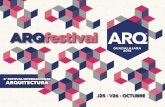 5º FESTIVAL INTERNACIONAL ARQUITECTURA · ganador del Premio Pritzker, máximo galardón internacional de Arquitectura, es sede por quinta ocasión de ARQfestival. 5x4 en tickets