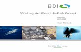 BDI„s Integrated Waste to BioFuels Concept · BDI – BioEnergy International AG | 2 Novi Sad 2012 Content Introduction BDI – BioEnergy International AG Waste to BioDiesel Solutions