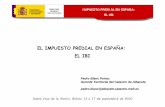 5 Impuesto predial en España, el IBI - catastrolatino.org · orden de prelaciÓn para determinar la sujecciÓn al impuesto “la realizaciÓn del hecho imponible que corresponda,