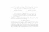 A Comparison of two 4th-Order Numerical Ordinary ... · A Comparison of two 4th-Order Numerical Ordinary Diﬀerential Equation Methods Applied to the Rabinovich-Fabrikant Equations