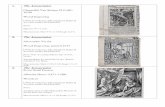 1. The Annunciation Christoffel Van Sichem II (1580– …uwm.edu/arthistory/wp-content/uploads/sites/118/2014/11/Checklist... · inscription: Ave Maria. Measurements: Sheet 5 7/8
