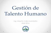 Gestión de Talento Humano 3: Integración del Recurso Humano Describir el proceso de selección de personal y sus características. Aplica técnicas de reclutamiento, ... Integración