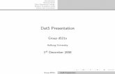 Dat5 Presentation - Aalborg Universitetpeople.cs.aau.dk/~simas/dat5_08/presentations/presentation1Dec.pdf · Introduction Related Work Data Warehouse Design Extract-Transform-Load