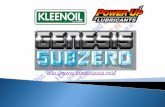 PowerPoint Presentationkleenoilcol.com/wp-content/uploads/2018/02/Genesis-Subzero... · acondicionados viejas con problemas de encendido. ¿Cómo funciona el GENESIS SUBZERO? ...