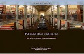 Neoliberalism: A Very Short Introduction · DESIGN John Heskett DINOSAURS David Norman DOCUMENTARY FILM Patricia Aufderheide DREAMING J. Allan Hobson DRUGS Leslie Iversen THE EARTH