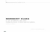 NORBERT ELIAS - .na rpida lectura de los principales trabajos de Norbert Elias podr­a sorprender