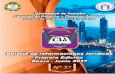 Separata-Boletín de Informaciones Jurídicas Nª57 … · legislative and institutional activity is explained in the Federal State of Panama, ... desenvolvió en las actividades