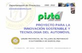 PROYECTO PARA LA INNOVACIÓN SOSTENIBLE Y … - Proyecto PISTA 09.pdf · • Tradicionalmente se ha considerado la ... • Modernizar sus métodos de trabajo para ser más ... –