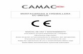 MONTACARGAS A CREMALLERA EC-500/120 .9.1.1 Normas para el operador del montacargas de cremallera