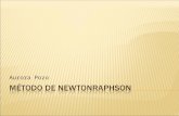 [PPT]Método de NewtonRaphson - Departamento de … · Web viewAurora Pozo É um dos mais conhecidos e poderosos para obtenção de raízes de equações não-lineares. Considere